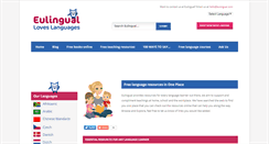 Desktop Screenshot of eulingual.com